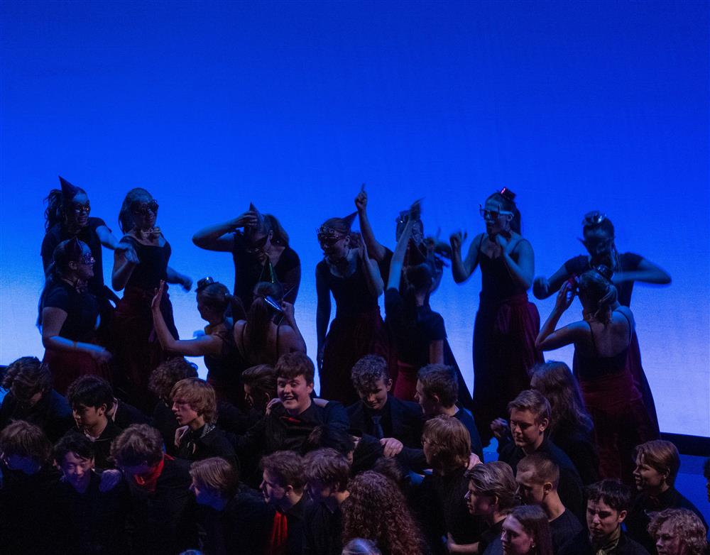 Operakorsangere for en kveld - Klikk for stort bilde