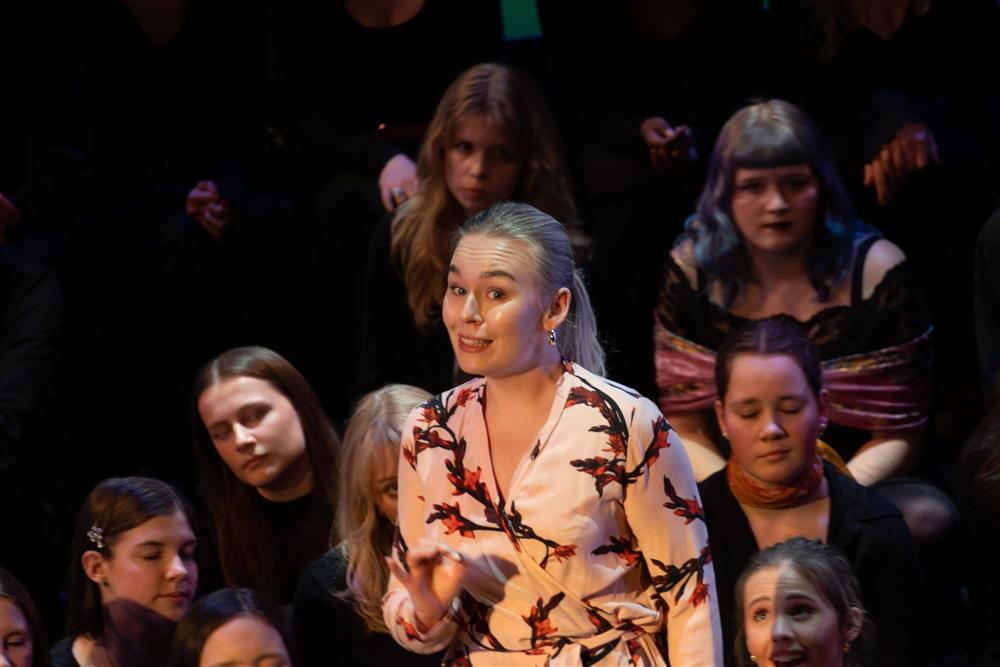 Operakorsangere for en kveld - Klikk for stort bilde