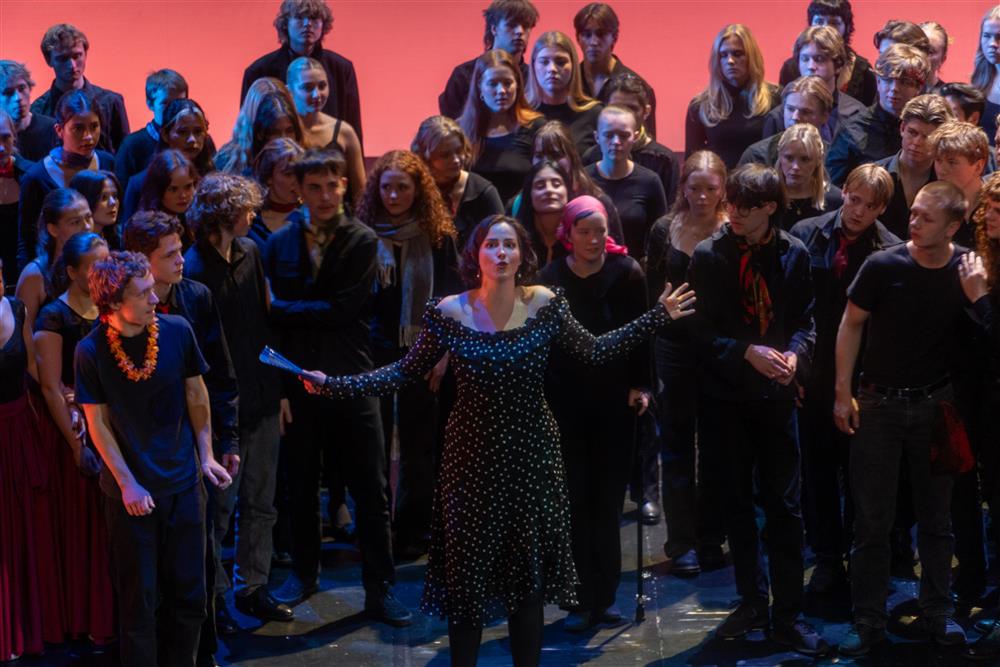 Operakorsangere for en kveld - Klikk for stort bilde