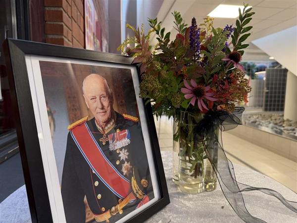 Lenke til artikkel: Vår kjære folkekonge Harald V har gått bort